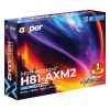 Axper H81-AXM2 Motherboard LGA 1150 DDR3 NVMe HDMI USB 3 PCI Express