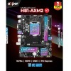 Axper H81-AXM2 Motherboard LGA 1150 DDR3 NVMe HDMI USB 3 PCI Express