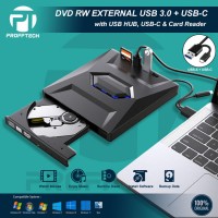 Profftech DVDRW DVD-RW External Multiport Super Slim