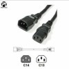 Profftech Kabel Power CPU - Monitor CPU - UPS C14-C15 1.5 Meter