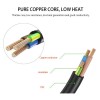 Profftech Kabel Power Laptop Notebook 1.8M Adaptor 3 Lubang 1.25mm
