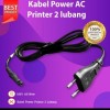 Profftech Kabel Power Printer 1.5 Meter Jack 2 Lubang Angka 8