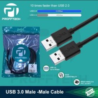 Profftech Kabel USB 3.0 Cable Male to Male 0.5 Meter