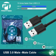 Profftech Kabel USB 3.0 Cable Male to Male 0.5 Meter