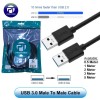 Profftech Kabel USB 3.0 Cable Male to Male 0.5 Meter