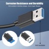Profftech Kabel USB 3.0 Cable Male to Male 0.5 Meter