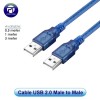 Profftech Kabel USB Male to Male 2.0 50cm 0.5 Meter