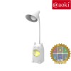 Aoki Lampu Meja Belajar Tidur Rainbow Deer Cartoon Desk Lamp AK-6105