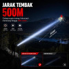 Aoki Senter LED 50W Rechargeable 5400mAh AK-6671MAX