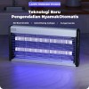 Aoki AK-873 Lampu UV Perangkap Nyamuk Lalat Laron Bug Zapper 40W