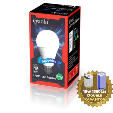 Aoki Sapphire Lampu LED 15W Bohlam 15 Watt AS-15W