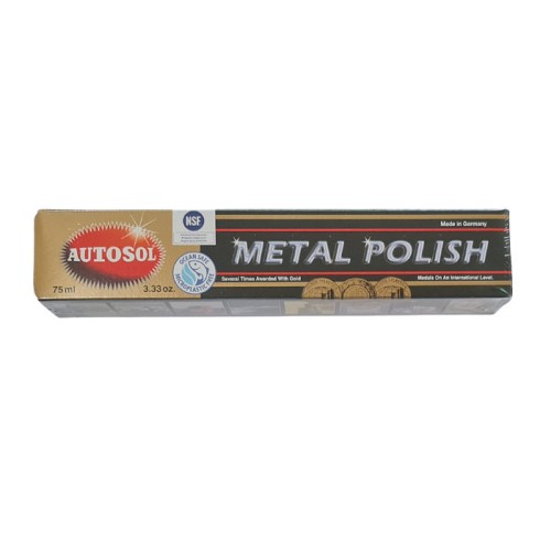 Autosol Metal Polish 75ml 100Gram Poles Chrome Stainless Original Jerman