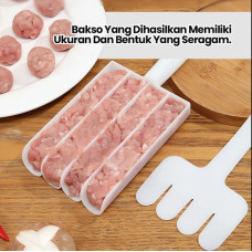 Alat Cetak Bakso 4 Baris Praktis Anti Lengket