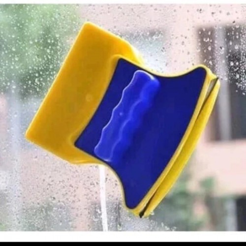 Pembersih Kaca Magnetik Dua Sisi Double Sided Glass Clean