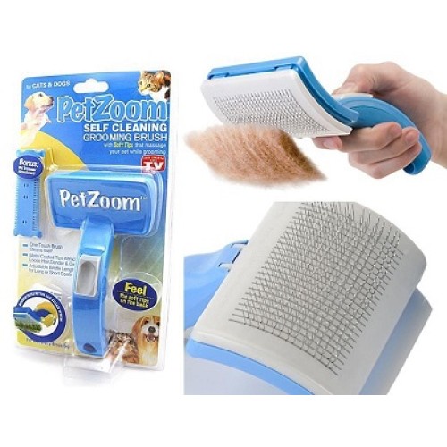 PetZoom Grooming brush - Sisir Hewan