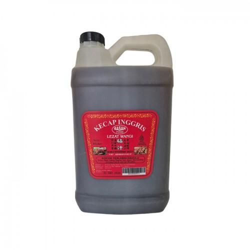 Kecap Inggris Jerigen 5 Liter Basan Food 5L