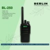 Berlin BL-250 Walkie Talkie HT FM Handheld Transceiver Hidden LCD