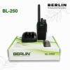 Berlin BL-250 Walkie Talkie HT FM Handheld Transceiver Hidden LCD
