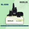 Berlin BL-5308 Walkie Talkie HT FM Handheld Transceiver LCD Display