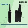 Berlin BL-5308 Walkie Talkie HT FM Handheld Transceiver LCD Display
