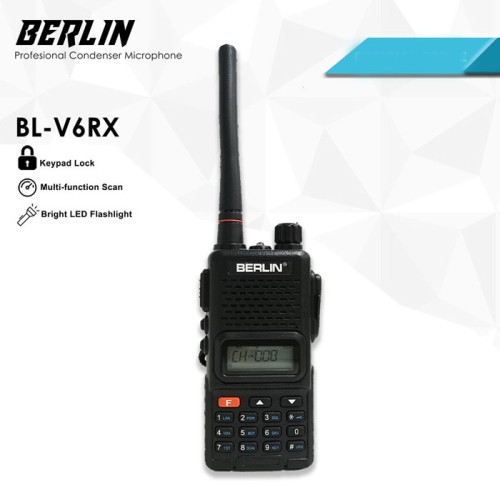 Berlin Handie Talkie HT Single Band UHF VHF BL-V6RX V6RX