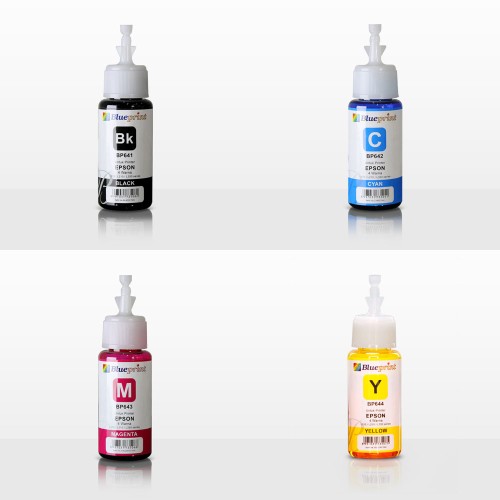 Blueprint Bulk Ink Photo 70 Ml Epson 4 Warna Tinta Botol 70ml