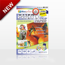 Blueprint BP-GSF4120 Glossy Sticker F4 - Kertas Stiker