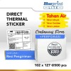 Blueprint Lite Direct Thermal Sticker Label 102x127 mm 1 Line 500 pcs DTS