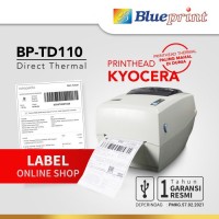 Blueprint BP-TD110 Printer Thermal Barcode Label Resi A6 USB