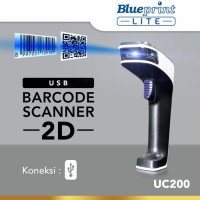 Blueprint Lite UC200 Barcode Scanner Infrared USB CCD CMOS 2D