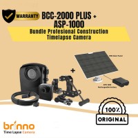 Brinno BCC2000 Plus ASP1000-P Contruction Camera Bundle Power Solar Kit