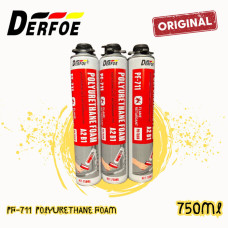 Derfoe PU Foam 750ml Spray Busa Polyurethane Peredam Suara Panas Tahan Cuaca