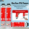 Derfoe PU Foam 750ml Spray Busa Polyurethane Peredam Suara Panas Tahan Cuaca