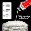 Derfoe PU Foam 750ml Spray Busa Polyurethane Peredam Suara Panas Tahan Cuaca