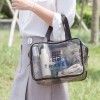 Tas Kosmetik Transparan Bahan PVC Travel Pouch