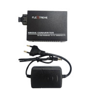 Flextreme FL-8110GMA-11-5-AS Media Converter Dual Core Multimode 550 Meter