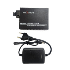 Flextreme FL-8110GMA-11-5-AS Media Converter Dual Core Multimode 550 Meter