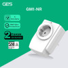 GES GM1-NR Colokan Stop Kontak 1 Socket Anti Petir Surge Protector
