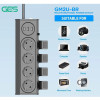 GES GM2U-BR Colokan Stop Kontak 4 Socket 3 USB 250V 16A