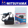 Mitsuyama Adaptor Travel Charger Power DC 4.2V 800mA MS-12 MS12