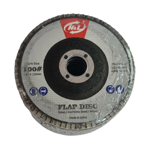 HL Flap Disc 4 Inch Amplas Susun Grit 60 80 100 120 150 180 240