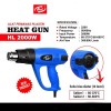 HL Heat Gun 2000W Hot Air Gun Alat Pemanas