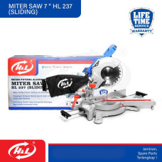 HL 237 Sliding Miter Saw 7 Inch Mesin Potong Aluminium 1050W
