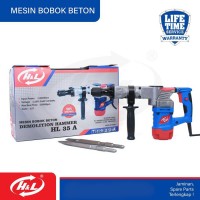 HL 35A Mesin Bobok Beton Demolition Hammer 1600W HL35A
