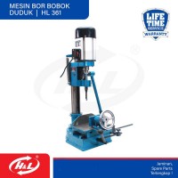 HL 361 A Mortizer Machine 750W Mesin Bor Bobok Duduk Kayu 361A