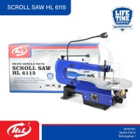 HL 6115 Mesin Ukir Kayu Scroll Saw 120 Watt