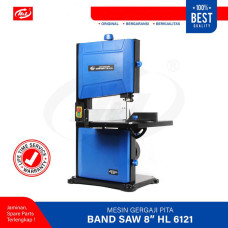 HL 6121 Mesin Gergaji Ukir 8 Inch Band Saw 350 Watt