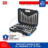 HL Premier Ratchet Handle Set Tool Kit Kunci Sok 1/2 Inch 37 Pcs HL72T37