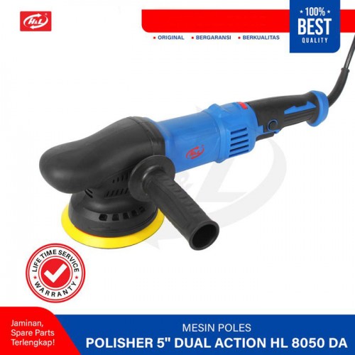 HL 8050 DA Polisher Dual Action Mesin Poles 2 Fungsi 5 Inch 980W