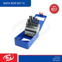 HL Mata Bor Besi HSS Set 1-13mm isi 25 Pcs